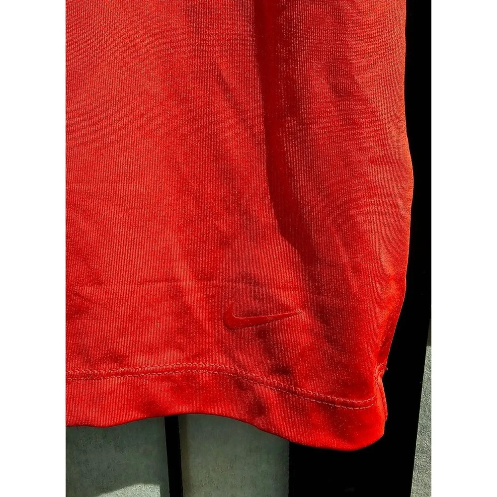 NIKE GOLF Women’s‎ Red Dri-FIT Sleeveless Polo Top Size M